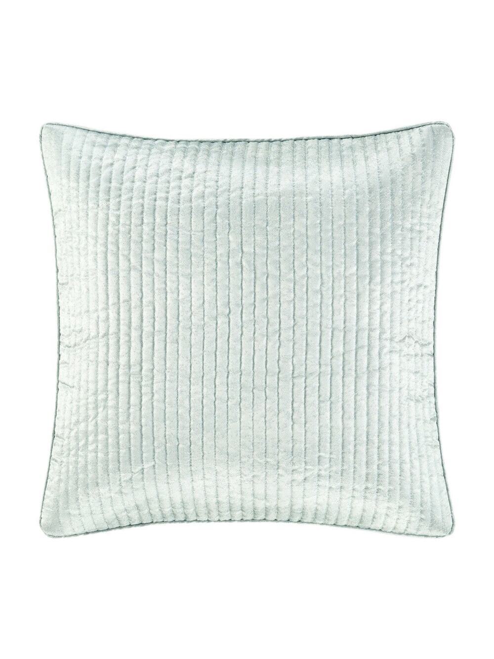J Queen New York Prestige Light Blue Euro Sham New 26x26 Square Cover Floral $84